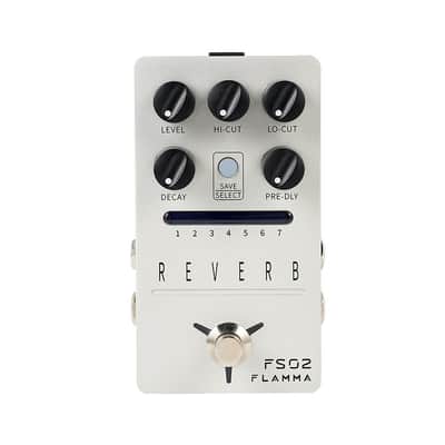 FLAMMA FS02 Guitar Reverb Pedal Stereo In Stereo Output image 1