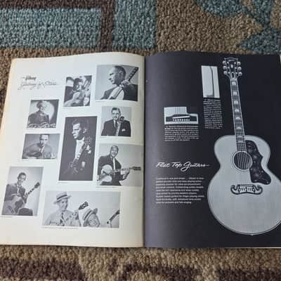 Vintage 1960 Gibson Full-Line Catalog! Rare, Original Case Candy, Paperwork! image 15