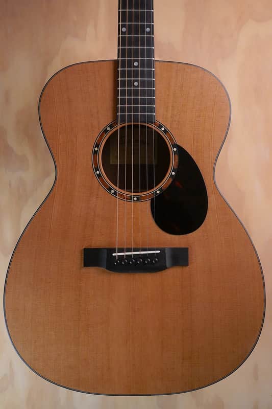 Eastman OM-02 Orchestra Model Acoustic Guitar in Natural, Gig Bag included image 1