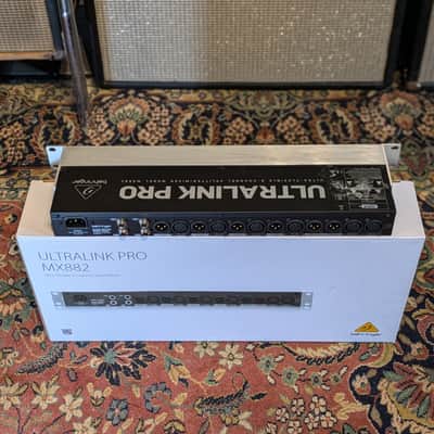 Behringer Ultralink Pro MX882 8-Channel Mixer / Splitter 2010s - Black / Silver image 3