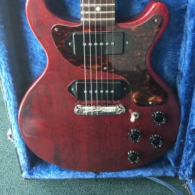 Vintage MIJ 1970's Madeira by Guild EG-150 LP Jr Double Cut Two P-90 Pickups Electric Guitar & HSC image 21