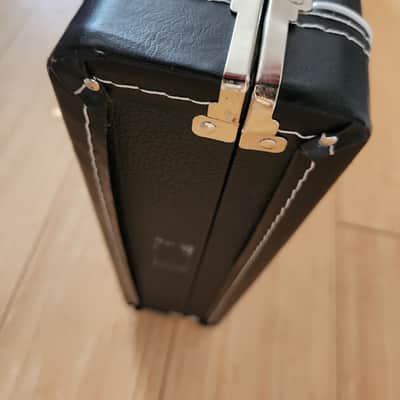 2021 ESP Mystique Black Tolex Hardshell Guitar Case Fits Custom Shop Edwards E-II LTD Very Good image 7