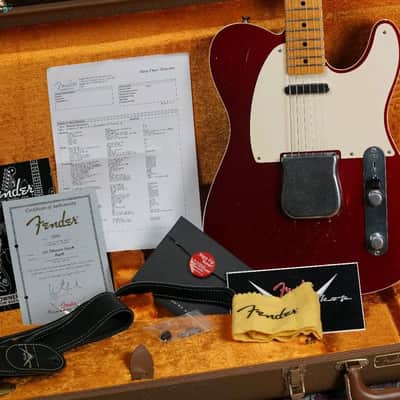 Fender Custom Shop 50's (Nocaster) Handwired Candy apple red (DB) image 16