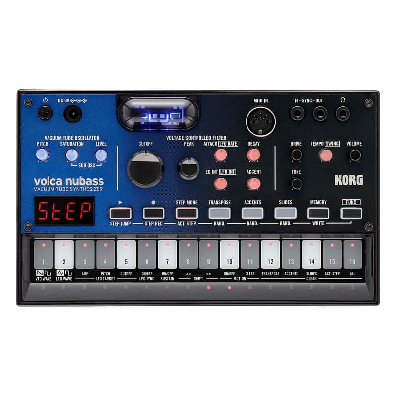 Korg Volca Nubass Vacuum Tube Synthesizer image 1
