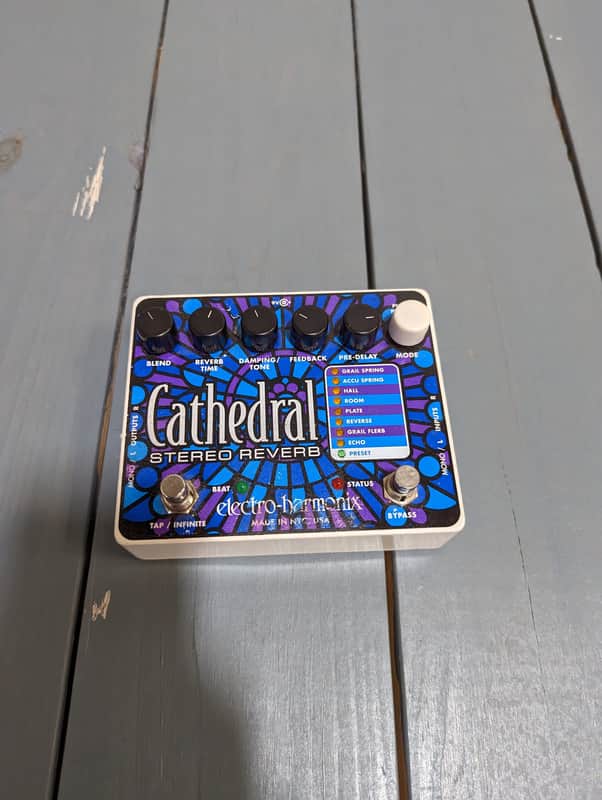 Electro-Harmonix Cathedral Stereo Reverb 2009 - 2020 - Blue / Purple