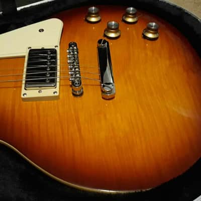 Epiphone Les Paul Standard '60s Ice Tea Burst 2021 re-issue with hard case image 2