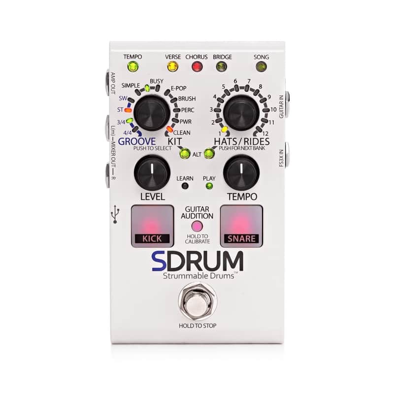 Digitech SDRUM Strummable Drums Multi Effect Processor image 1