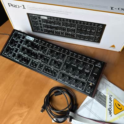 Behringer Pro-1 Analog Synthesizer 2019 - Present - Black - with DECKSAVER