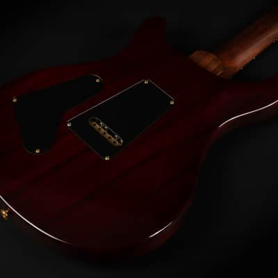 2015 PRS 30th Anniversary Wood Library Custom 24 Flame 10-Top - Black Gold | USA Core Solid Rosewood Neck Gold Hardware Kloppmann HB57 Pickups | CoA OHSC image 13