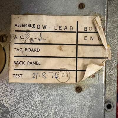 Marshall JMP 50 Modified - 1987 50-Watt Guitar Amp Head 1974 - MV Mod image 9