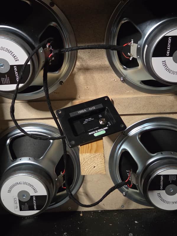 VELOSO Wire Harness Upgrade for Marshall Cabinet 1960 (4x12) | Reverb