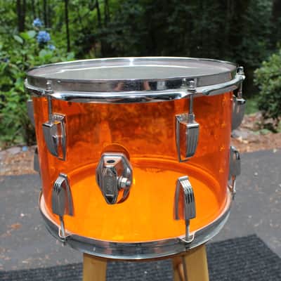 Ludwig Vistalite Toms 70's Amber image 9