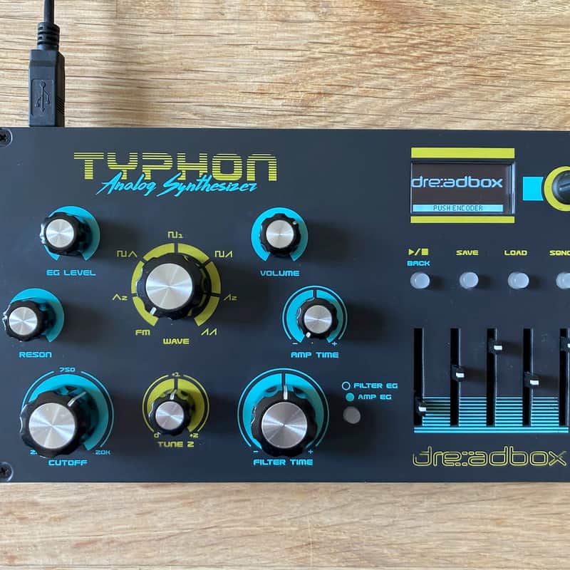 2020 – 2021 Dreadbox Typhon Analog Synthesizer Black