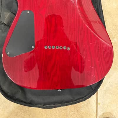 Schecter Diamond Series C-7 7 String Maybe Early 2000’s? - Red image 5