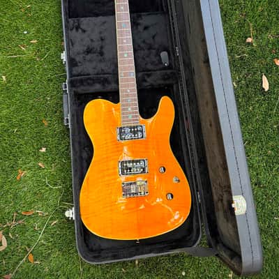 Fender Special Edition Custom Telecaster FMT HH - Amber w/ Gator Case image 3