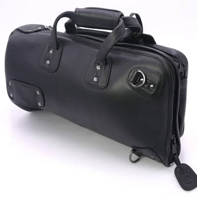 Gard Elite Cornet Gig Bag in Black Leather image 2