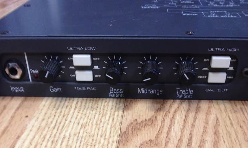 Ampeg B-1 150Wベースアンプ Ampeg B-1 150 watt Rackmount Bass Amp | Reverb