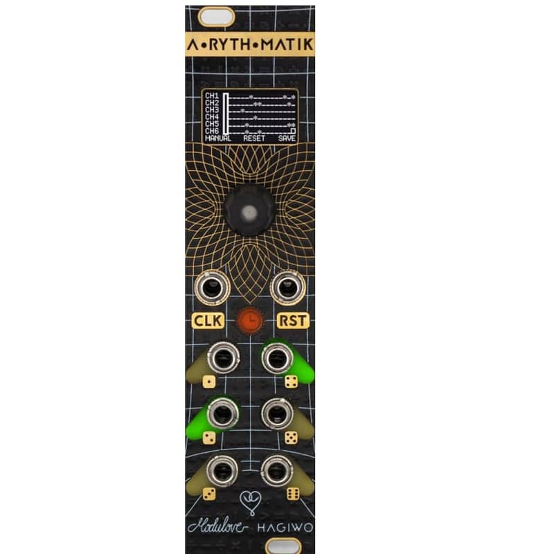 A-RYTH-MATIK by Modulove - 6 Channel Sequencer / Euclidean Rhythm Generator image 1
