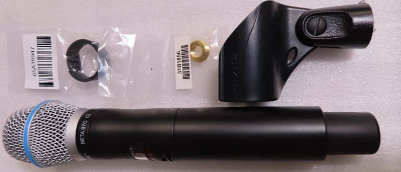 Shure QLXD2/BETA87C Handheld Transmitter (Band G50) - Open Box image 1