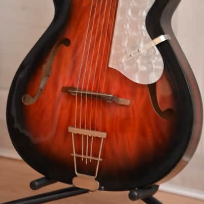Eko Model 100 – 1960s Italian Vintage Archtop Jazz Guitar image 2