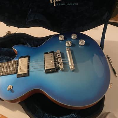Gibson HD.6-X Pro Digital Les Paul 2007 - Blue Metallic SIGNED BY LES PAUL #39/100 limited edition image 4