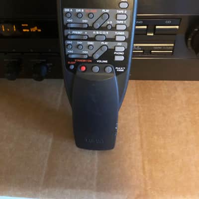 Super Clean Yamaha RX 496 Stereo AM FM Receiver w Remote and Manual - Phono Ready - Works - 75W image 6