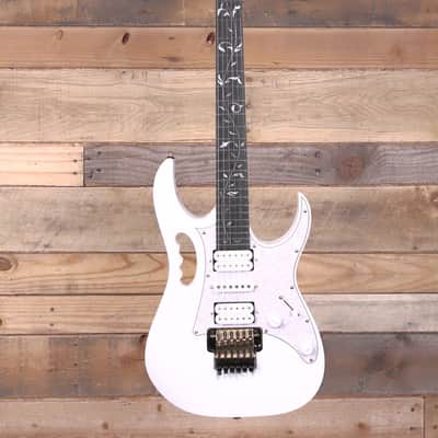 Ibanez Steve Vai Premium Signature JEM7VP Electric Guitar White w/ Gigbag image 4