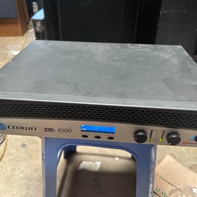Crown DSi 1000 Digital Screen Series 2-Channel Power Amplifier 2010s - Black and Silver image 6
