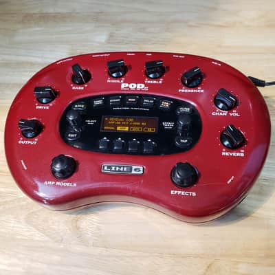 Line 6 POD XT Multi-Effect and Amp Modeler 2002 - 2006 - Red image 1