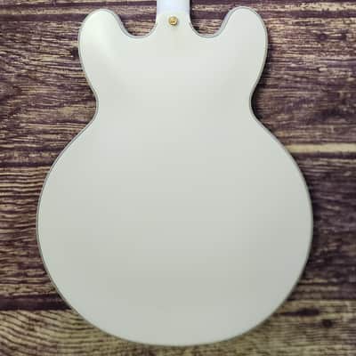 Epiphone Emily Wolfe "White Wolfe" Signature Sheraton 2023 - Present - Aged Bone White image 4