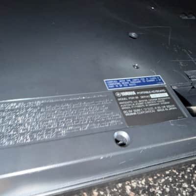 Yamaha PSR-36 1980s - Black image 7