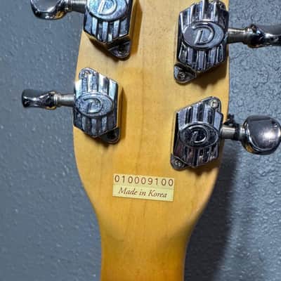 Danelectro Dano-Blaster Hearsay Electric Guitar, Blue, MIK (W/Case) (Used) image 4