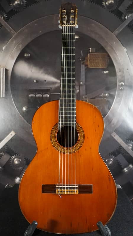 Tunesavuro/Tsunesaburo Kurosawa No. 4 Handmade Japan Classical Guitar 1970 w/ Hard Case image 1