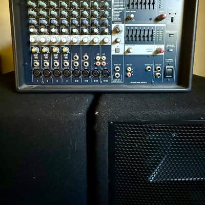 Yamaha EMX512SC 12 Channel 500-Watt Powered Analog Mixer 2010s - Gray image 4