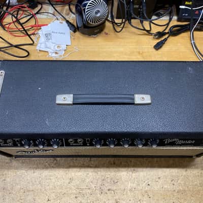 Fender Bandmaster Black Panel AB763 1966 Vintage Guitar Amplifier Head Tube Amp image 6