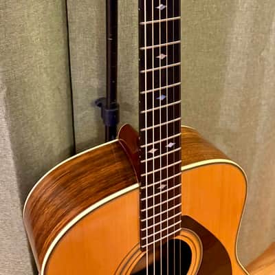 1981 Yamaha L-15A Acoustic Guitar w/ Original Case image 7