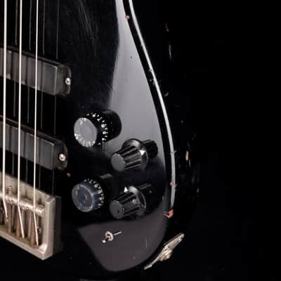 Pre-Owned 1986 PRS Paul Reed Smith Standard Bass-4 Black With Case image 8