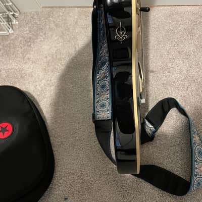 Michael Kelly Mod Shop Patriot Instinct with Seymour Duncans 2010s - Blue Fade image 2
