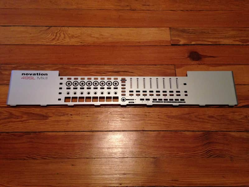 Novation Top Plate for 49 SL MkII Mk2 AMS-FFMB001372 - Silver image 1