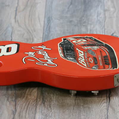 Collector Owned! Dale Earnhardt Jr. Nascar Signature Gibson Les Paul Custom + COA OHSC image 15