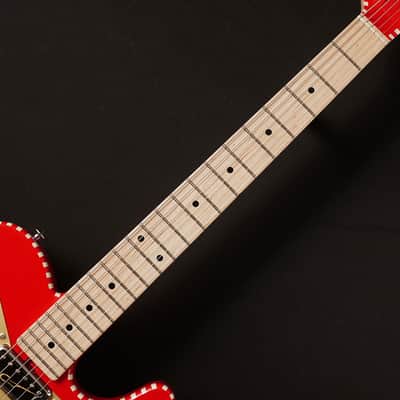 Caramel's Guitar Kitchen CGK V2 PAPRIKA RED w/Curtis Novak Pickups image 5