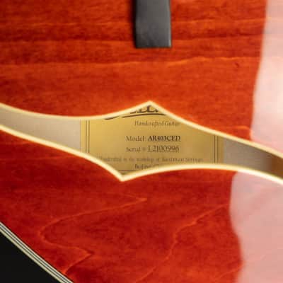 2021 Eastman AR403CED Archtop mit Ebenholz Griffbrett - Classic Truetone Gloss | 16’’ Hollowbody Archtop Jazz Guitar Kent Armstrong Humbucker 2,86kg | CoA OHSC Bild 15