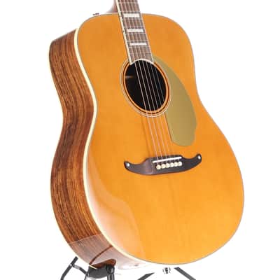 Fender Certified Pre-Owned California Vintage Palomino with Case, Gold Pickguard, Aged Natural (K12) (04153) image 3