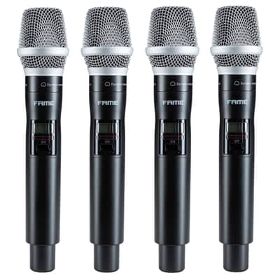 Fame MS-X4 Quartet "MIC" C 826-832 MHz - Wireless Transmission Set image 5