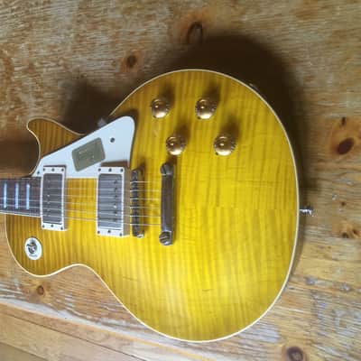 2016 Gibson Les Paul Historic 1958 Reissue VOS R8 Figured Lemonburst 58 Special Sale Price Ends Mon! image 3