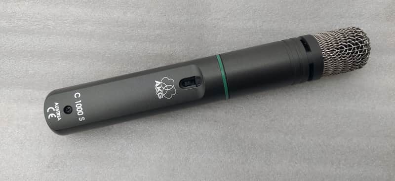 AKG C1000 S Small Diaphragm Multipattern Condenser Microphone 2000s - Made in Austria image 1