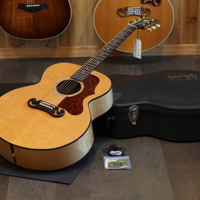 1999 Gibson J-100 Maple & Spruce Jumbo Acoustic Guitar Natural + OHSC image 1