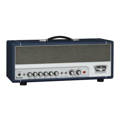Tone King Royalist MKIII 40-Watt Guitar Amp & 1x12 Cab Stack - Royal Blue image 5