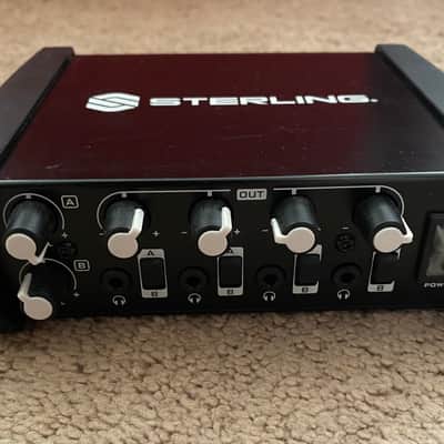 Sterling Audio SHA4 4-Channel Headphone Amplifier 2023 - Present - Black image 2