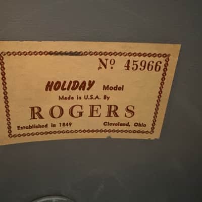 Rogers Holiday 62/64 - Champagne Pearl image 12